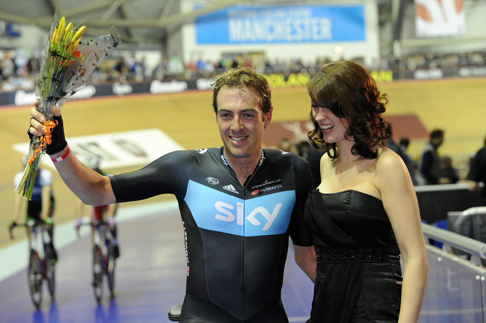 Alex Dowsett win points race, Revolution 36, January 2012