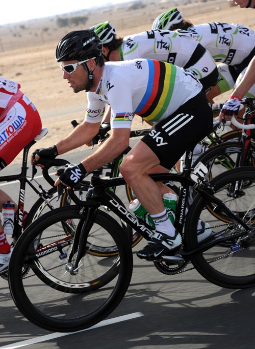 Mark Cavendish, Tour of Qatar 2012, stage one