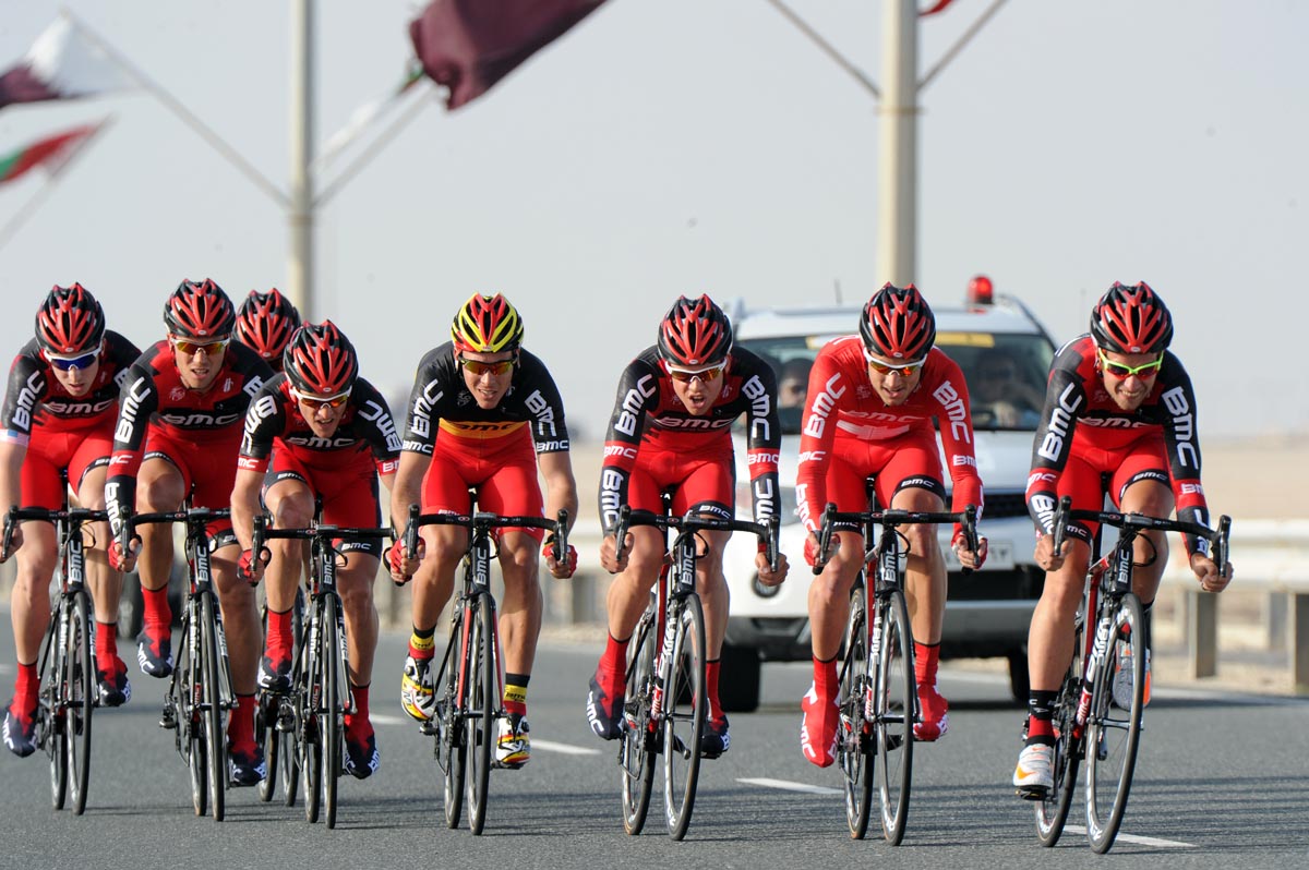 BMC Racing, Tour of Qatar 2012, stage two TTT