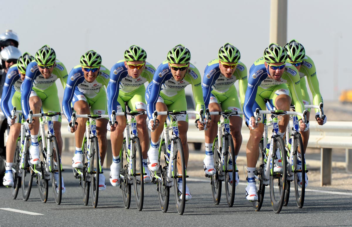 Liquigas-Cannondale, Tour of Qatar 2012, stage two TTT