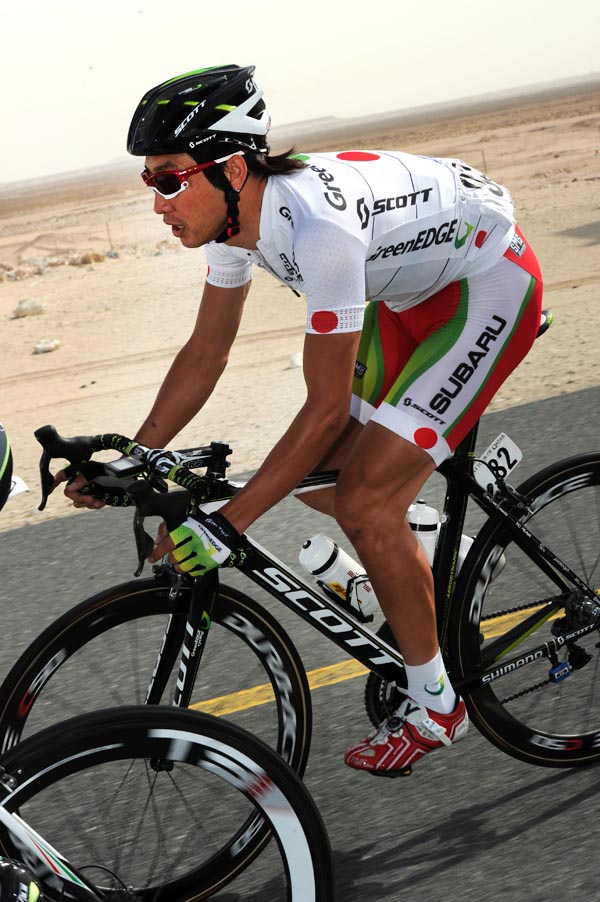 Fumy Beppu, Tour of Qatar 2012, stage three