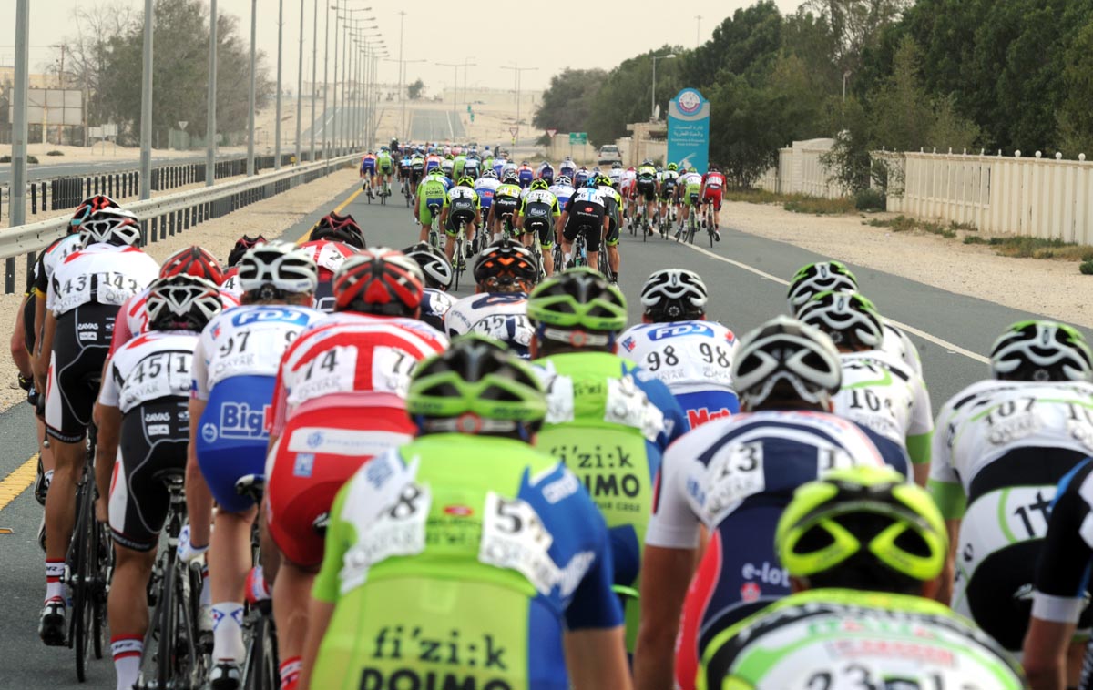 Wind, Tour of Qatar 2012, stage three