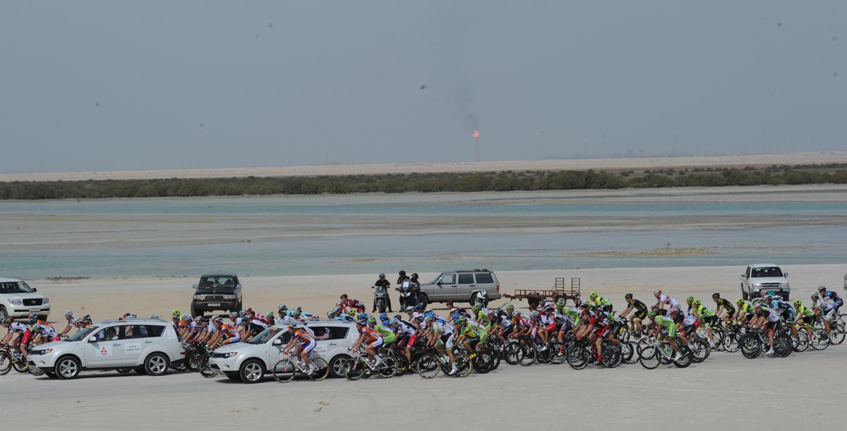 Start, Tour of Qatar 2012, stage four