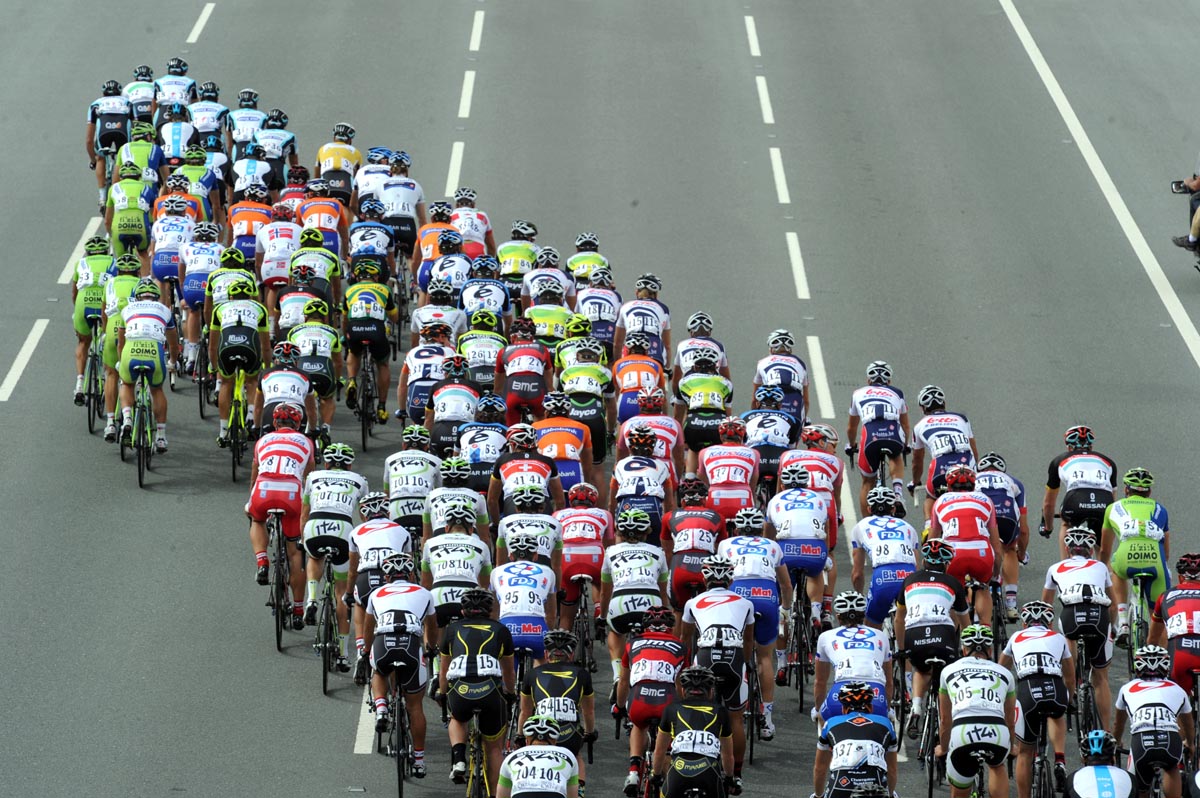 Peloton, Tour of Qatar 2012, stage five