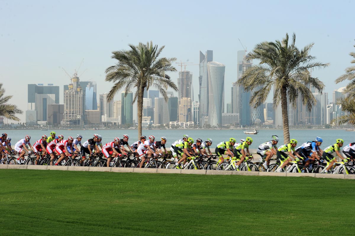 Photo: Tour of Qatar 2013: Coverage index.
