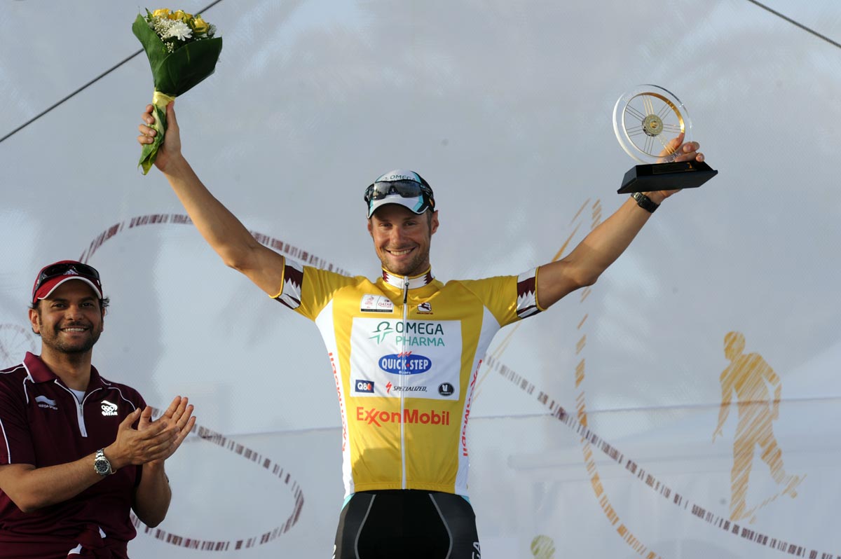 Tom Boonen wins overall, Tour of Qatar 2012, stage six