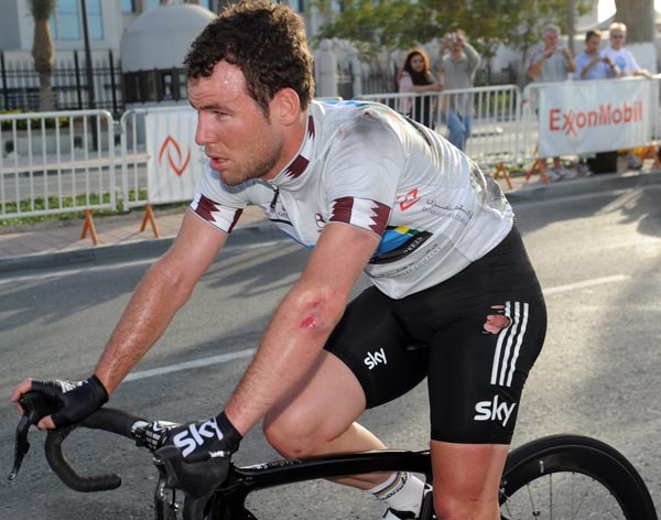 Mark Cavendish Team Sky Tour of Qatar stage six 2012 qatar, cavendish, boonen, cycling
