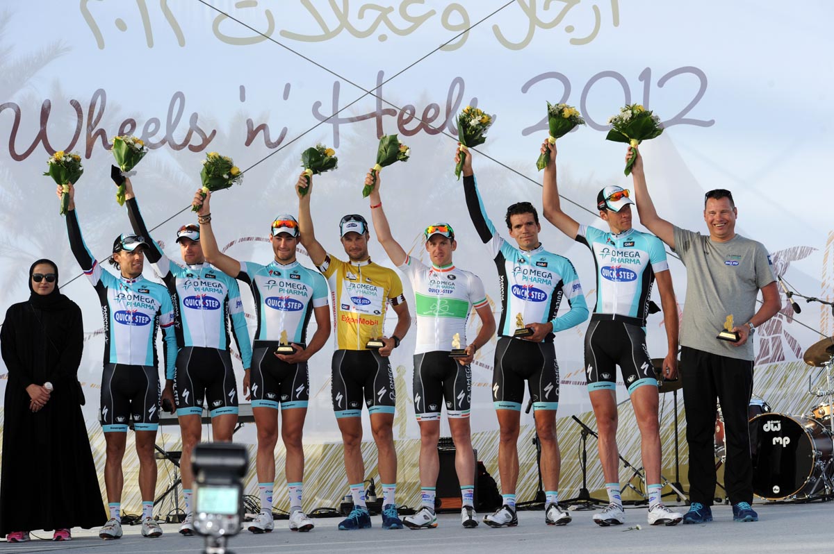 Omega Pharma-QuickStep are top team, Tour of Qatar 2012, stage six