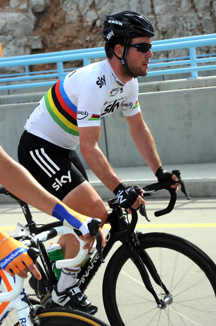 Mark Cavendish, Tour of Oman 2012, stage two
