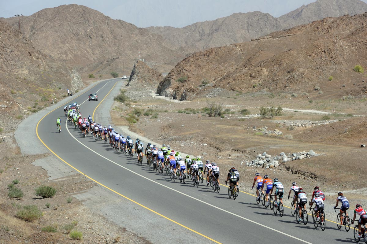 Scenery, Tour of Oman 2012, stage three Scenery, Tour of Oman 2012, stage three