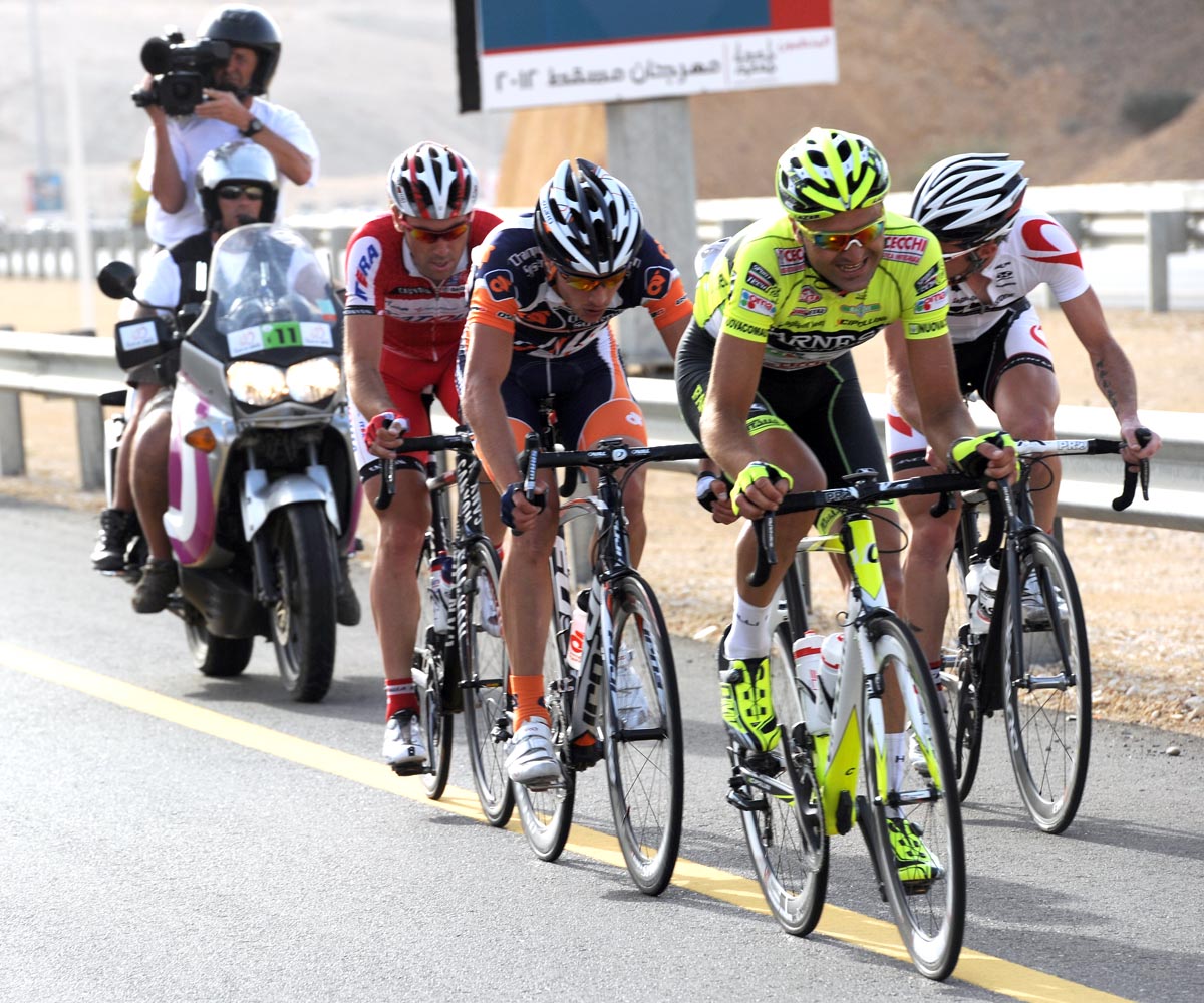 Kevin Hulsmans, Tour of Oman 2012, stage three