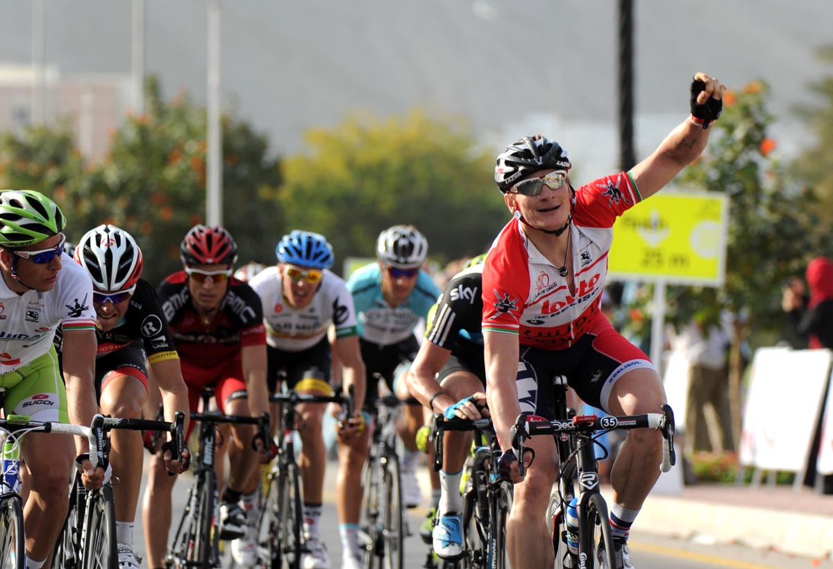 Andre Greipel wins, Tour of Oman 2012, stage four
