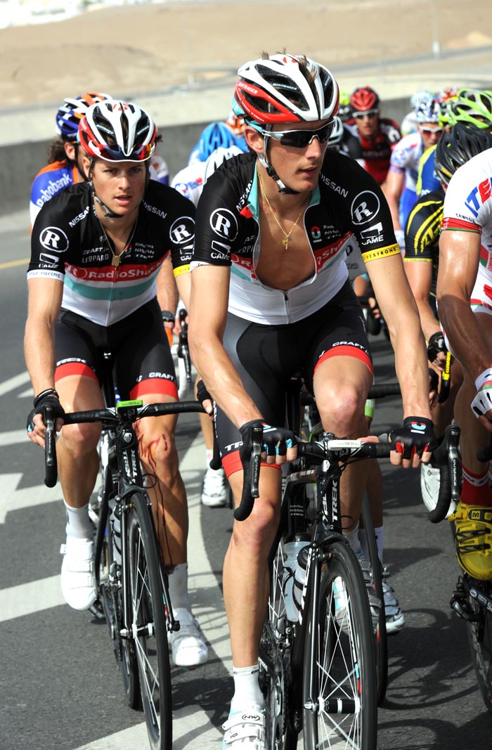 Andy Schleck, Tour of Oman 2012, stage four