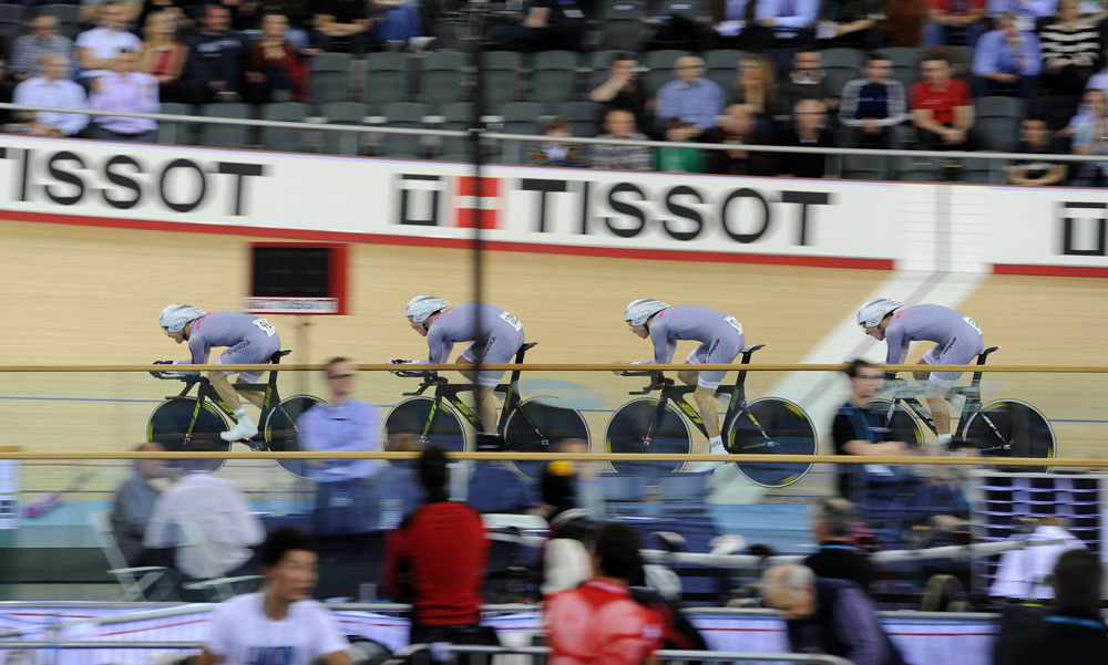 Australia, Men TP, London Track World Cup 2012, day one