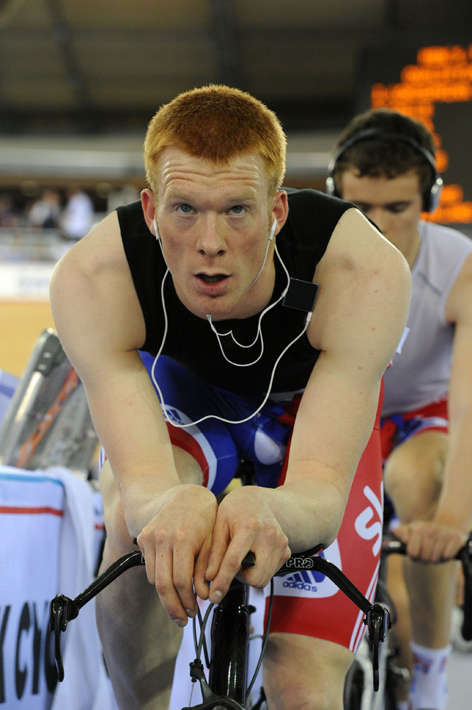 Ed Clancy, London Track World Cup 2012, day one