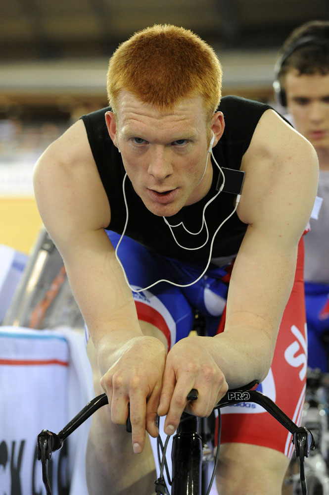 Ed Clancy, London Track World Cup 2012, day one