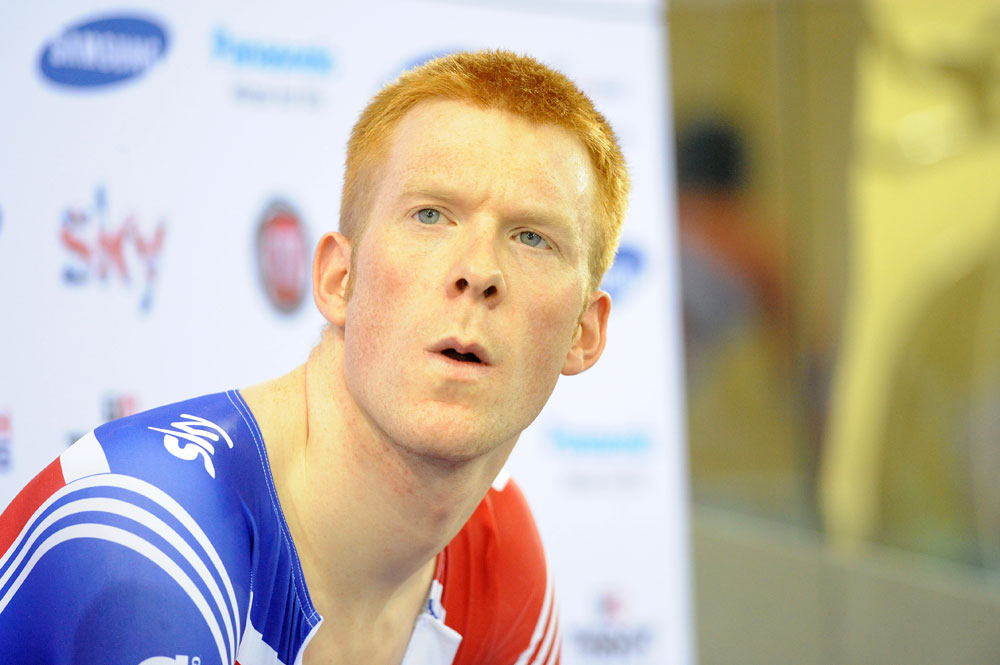 Ed Clancy, London Track World Cup 2012, day one
