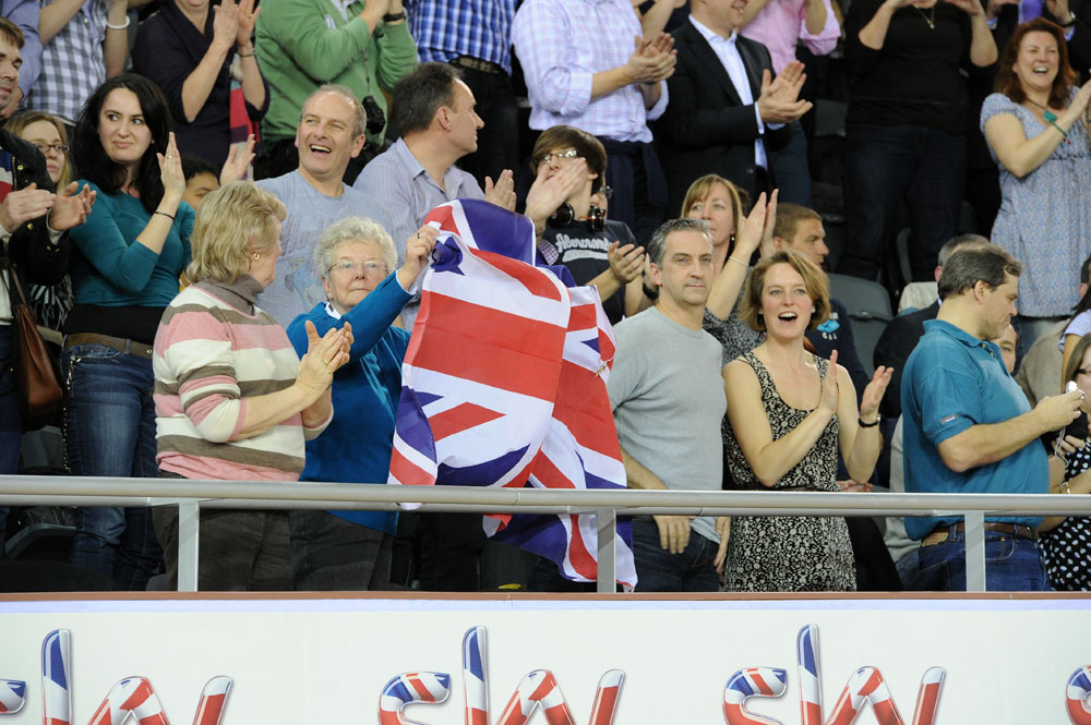 Crowd, London Track World Cup 2012, day one