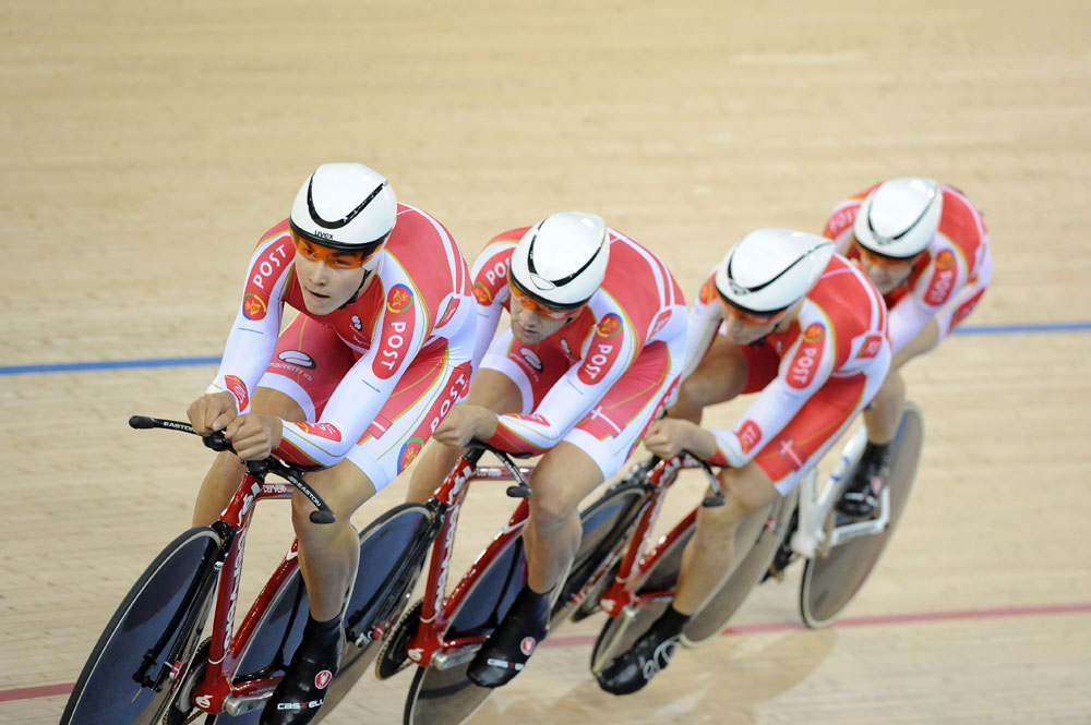 Denmark, Men TP, London Track World Cup 2012, day one