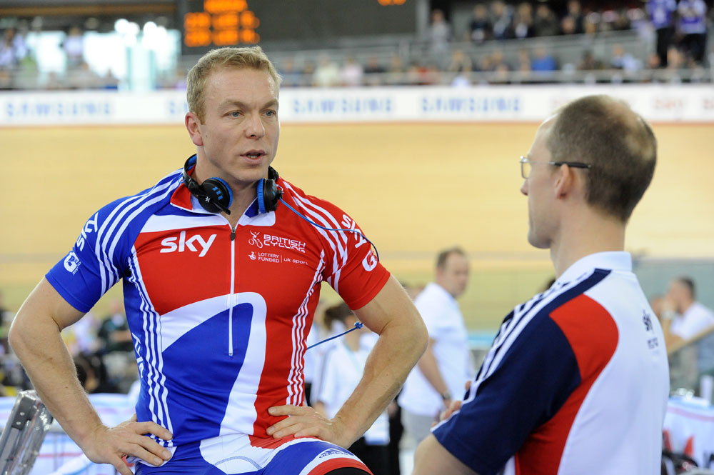 Sir Chris Hoy, London Track World Cup 2012, day two