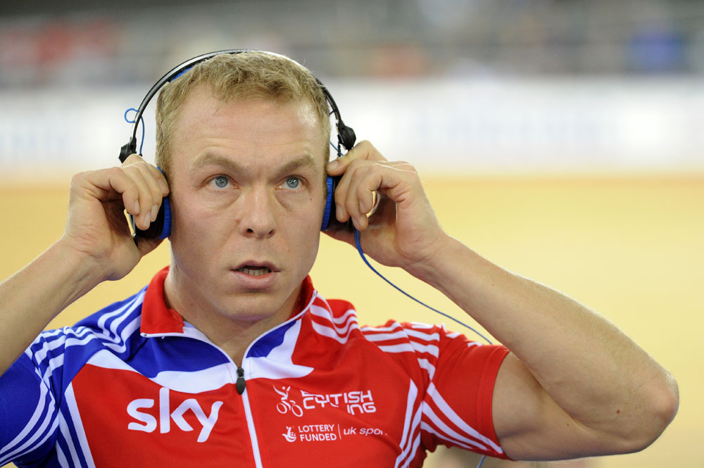 Sir Chris Hoy, London Track World Cup 2012, day two