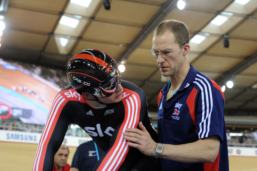 Matt Crampton and Iain Dyer, London Track World Cup 2012, day three