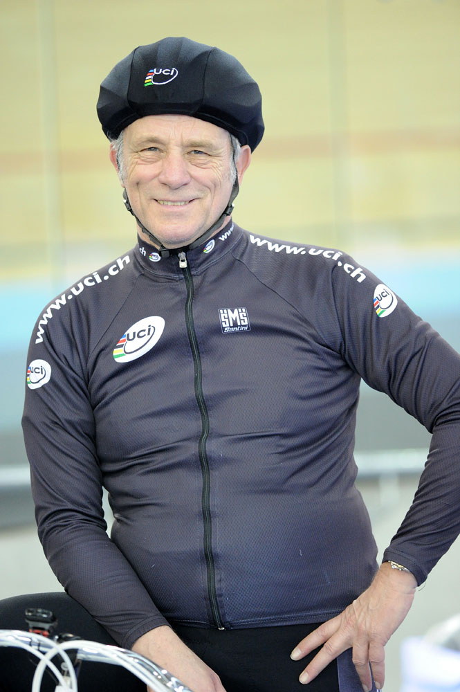 Derny rider, London Track World Cup 2012, day three