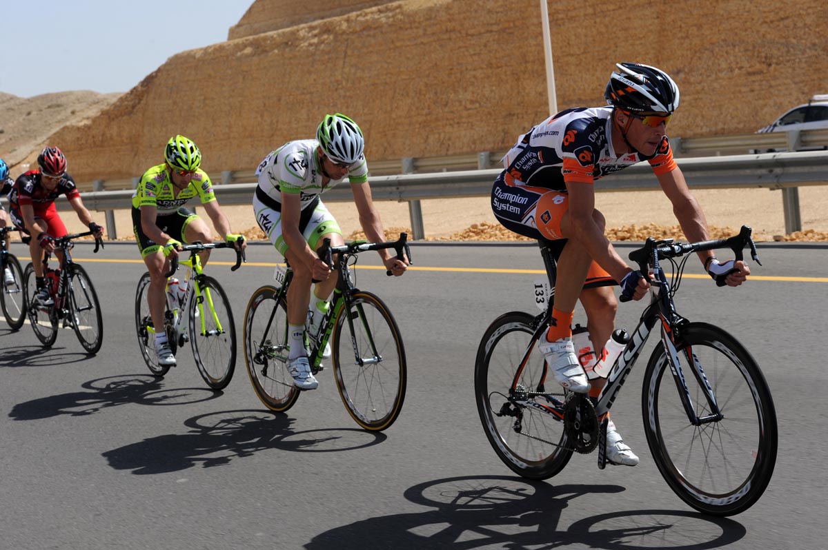 Clarke escape, Tour of Oman 2012, stage five