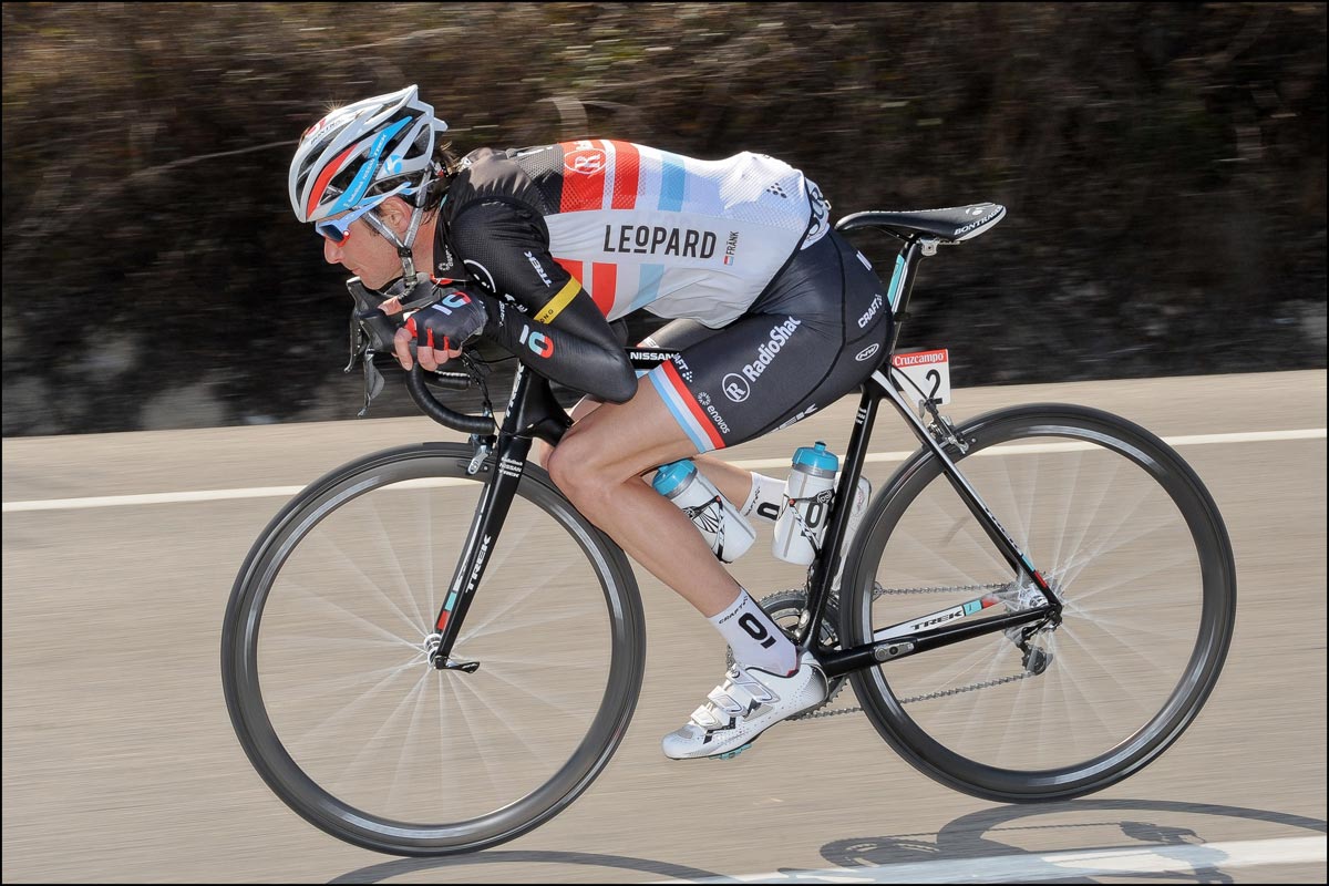 Frank Schleck on stage three, Ruta del Sol 2012