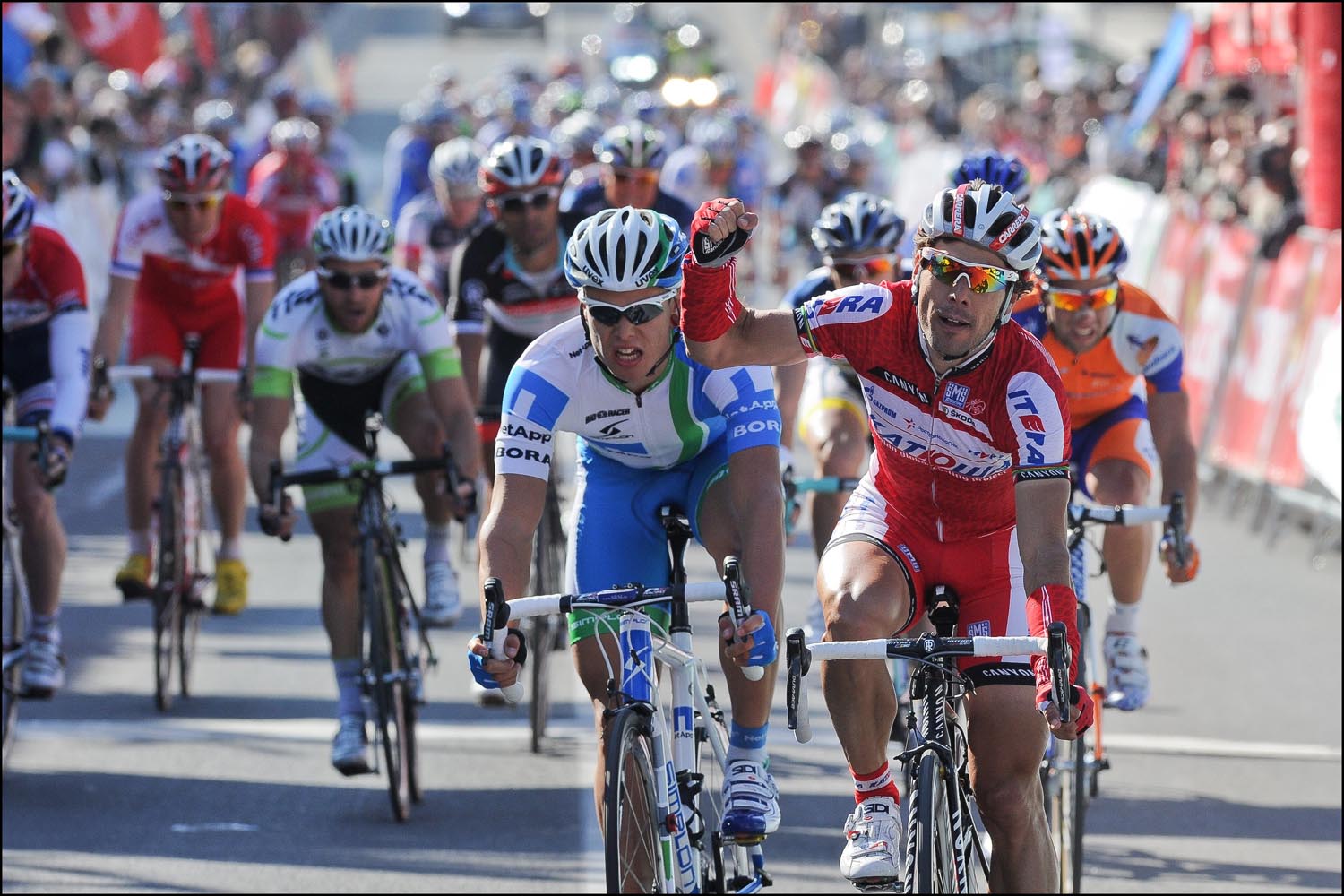 Oscar Freire wins stage three, Ruta del Sol 2012