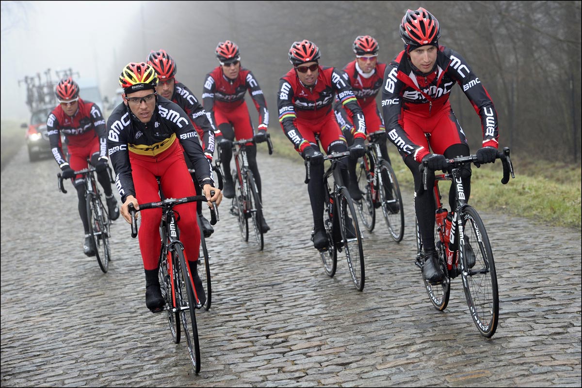 Philippe Gilbert and Taylor Phinney, BMC training Philippe Gilbert and Taylor Phinney, BMC training
