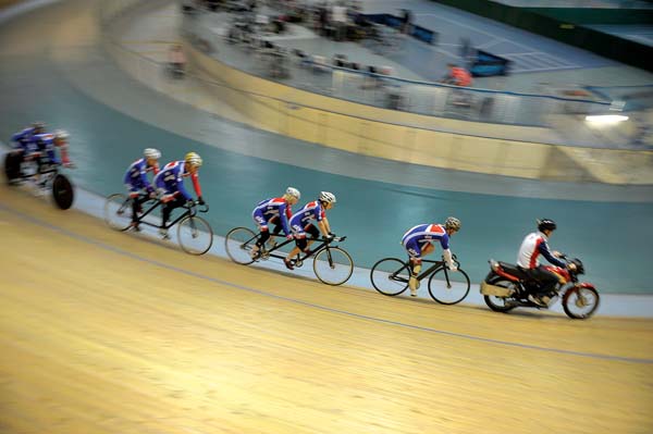 GB paracycling team GB paracycling team