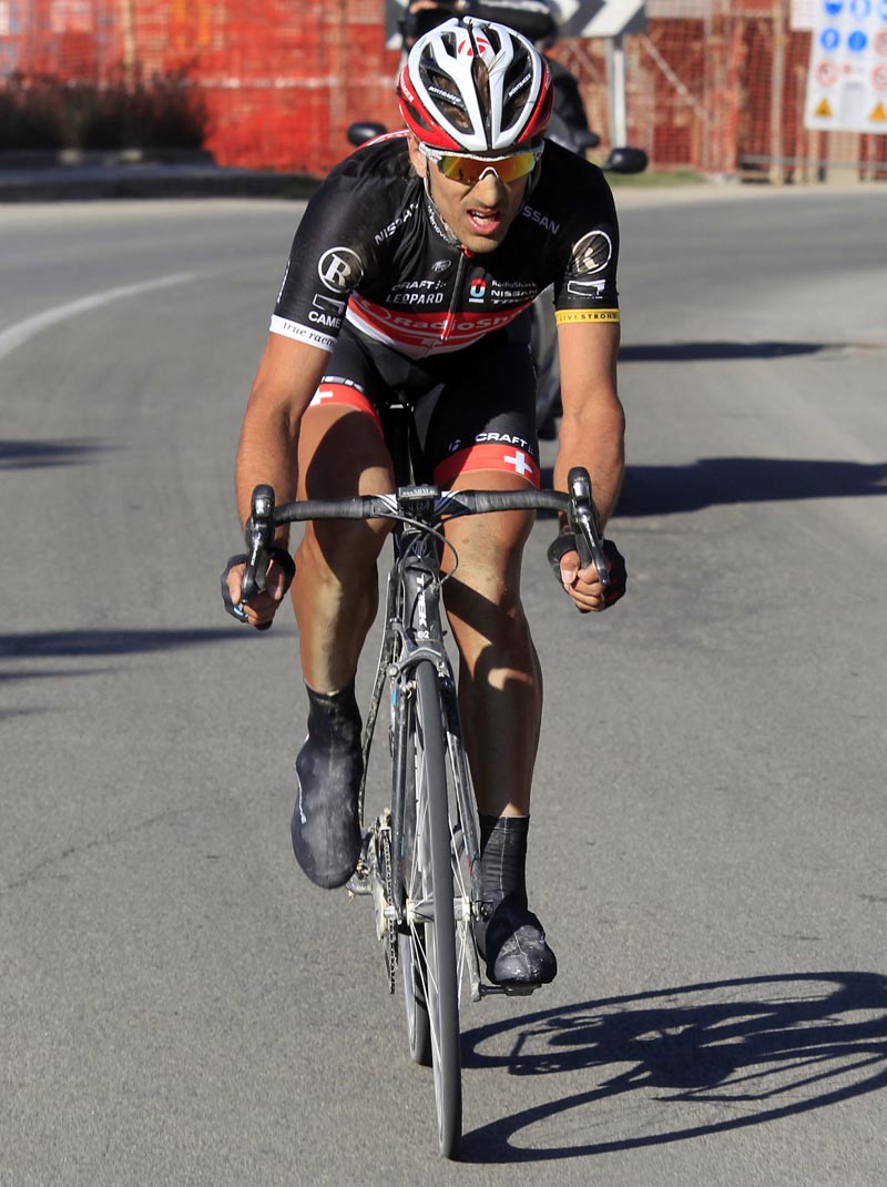 Fabian Cancellara attack, Strade Bianche 2012