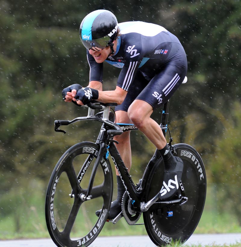 Bradley Wiggins, second, Paris-Nice 2012, stage one ITT