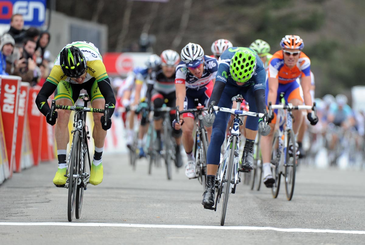 Alejandro Valverde wins, Paris-Nice 2012, stage three