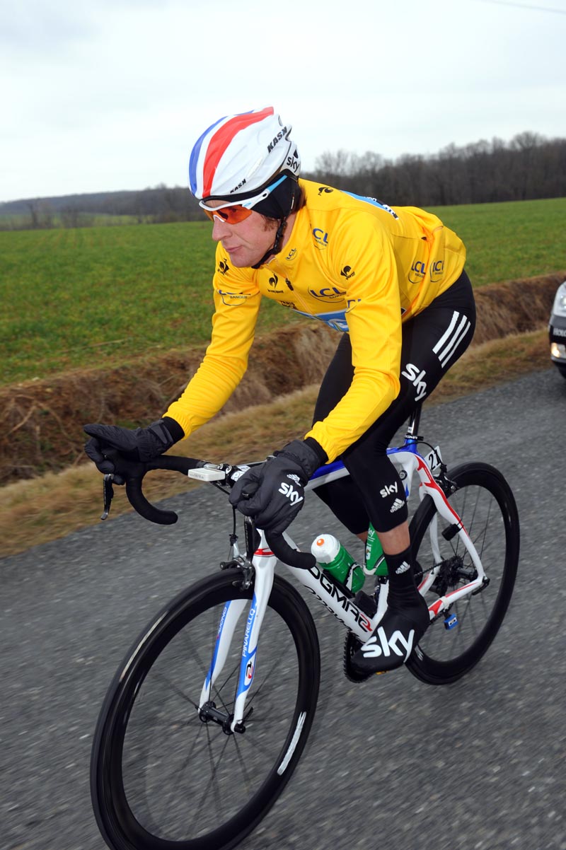 Bradley Wiggins, Paris-Nice 2012, stage three