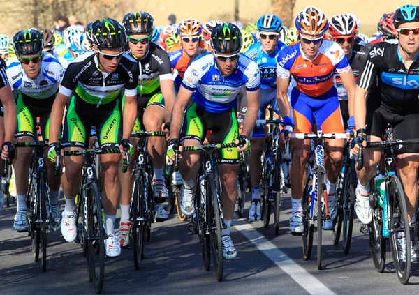 Matt Goss and GreenEdge, Tirreno-Adriatico 2012, stage three Matt Goss and GreenEdge, Tirreno-Adriatico 2012, stage three
