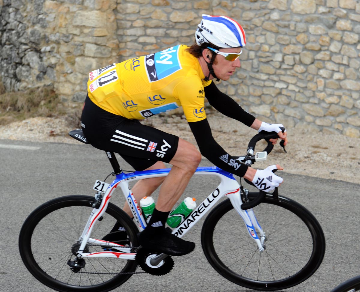 Bradley Wiggins, Paris-Nice 2012, stage six Bradley Wiggins, Paris-Nice 2012, stage six
