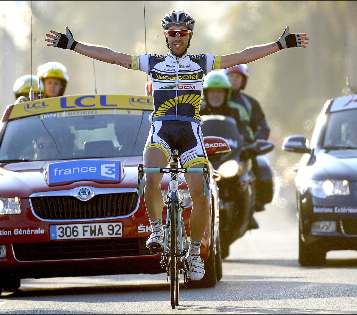 Thomas De Gendt, Paris-Nice 2012, stage seven Thomas De Gendt, Paris-Nice 2012, stage seven