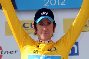 Bradley Wiggins wins 2012 Paris-Nice Bradley Wiggins wins 2012 Paris-Nice