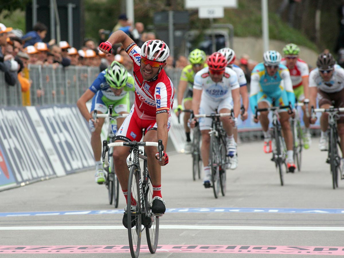 Joaquin Rodriguez wins stage, Tirreno-Adriatico 2012, stage six Joaquin Rodriguez wins stage, Tirreno-Adriatico 2012, stage six