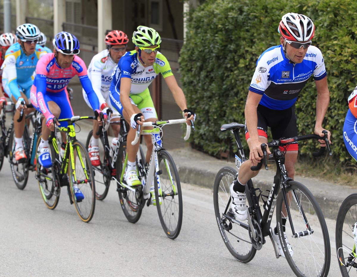 Chris Horner and Vincenzo Nibali, Tirreno-Adriatico 2012, stage six