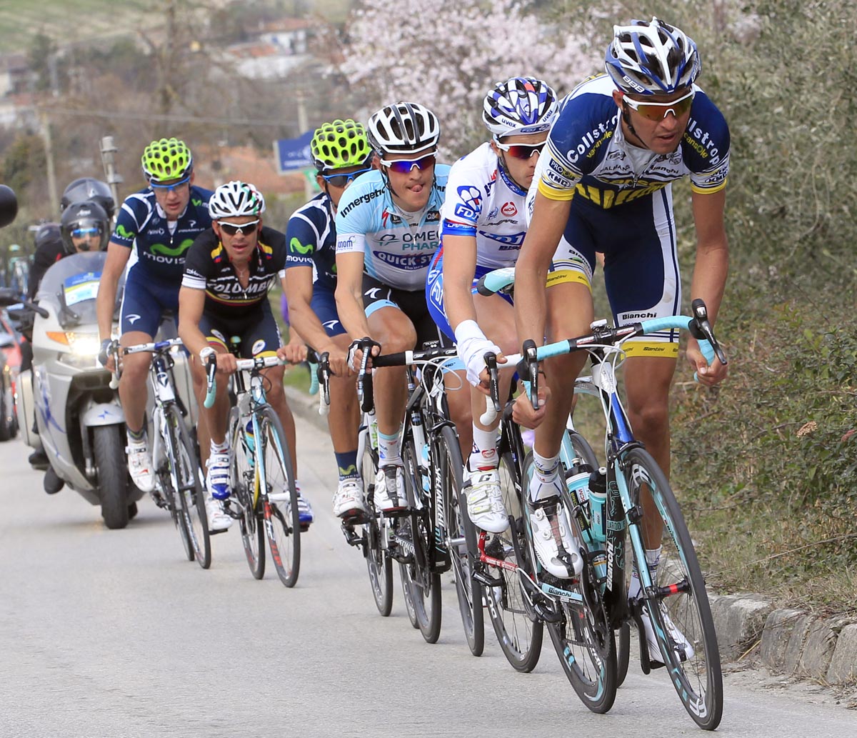 Selvaggi escape, Tirreno-Adriatico 2012, stage six