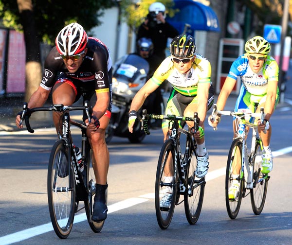 Cancellara, Gerrans, Nibali, Milan-San Remo 2012 Cancellara, Gerrans, Nibali, Milan-San Remo 2012