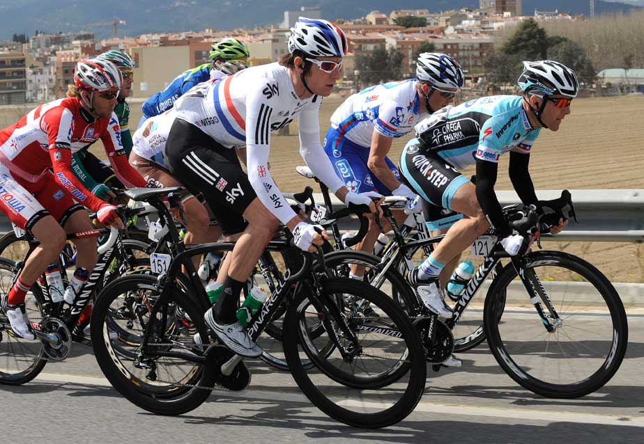 wiggins, bradley wiggins, team sky, peloton, catalonia, tour of catalonia 2012