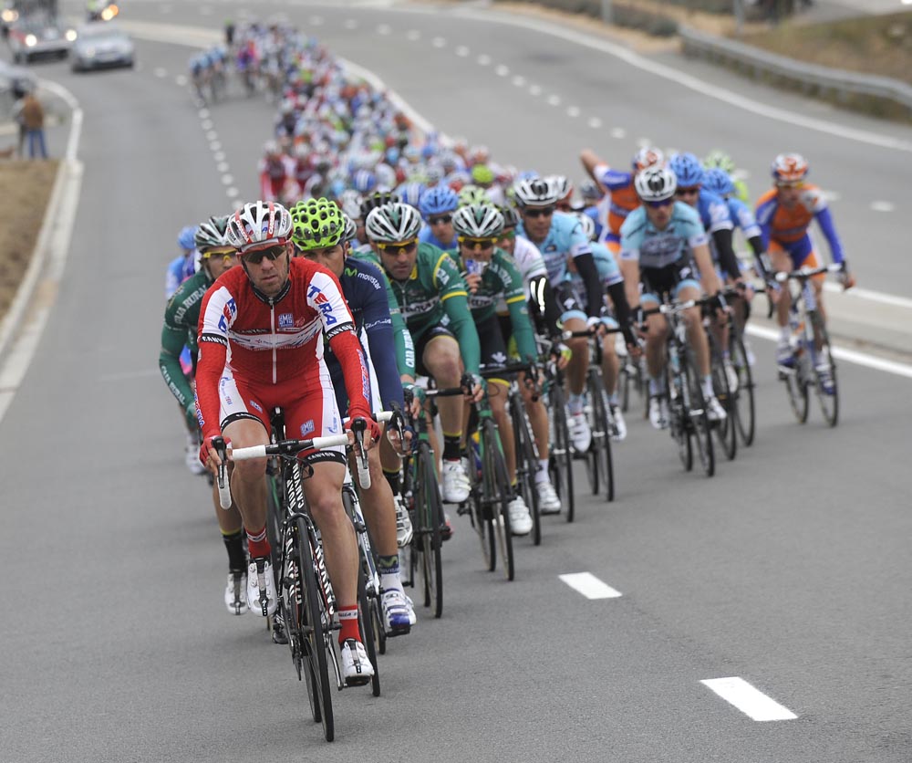 Katusha chase, Tour of Catalonia 2012, stage two