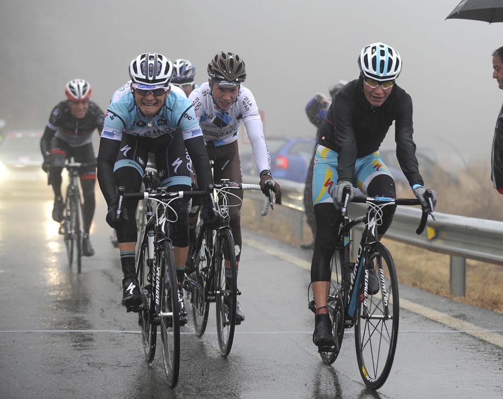Janez Brajkovic wins stage three, Tour of Catalonia 2012 Janez Brajkovic wins stage three, Tour of Catalonia 2012