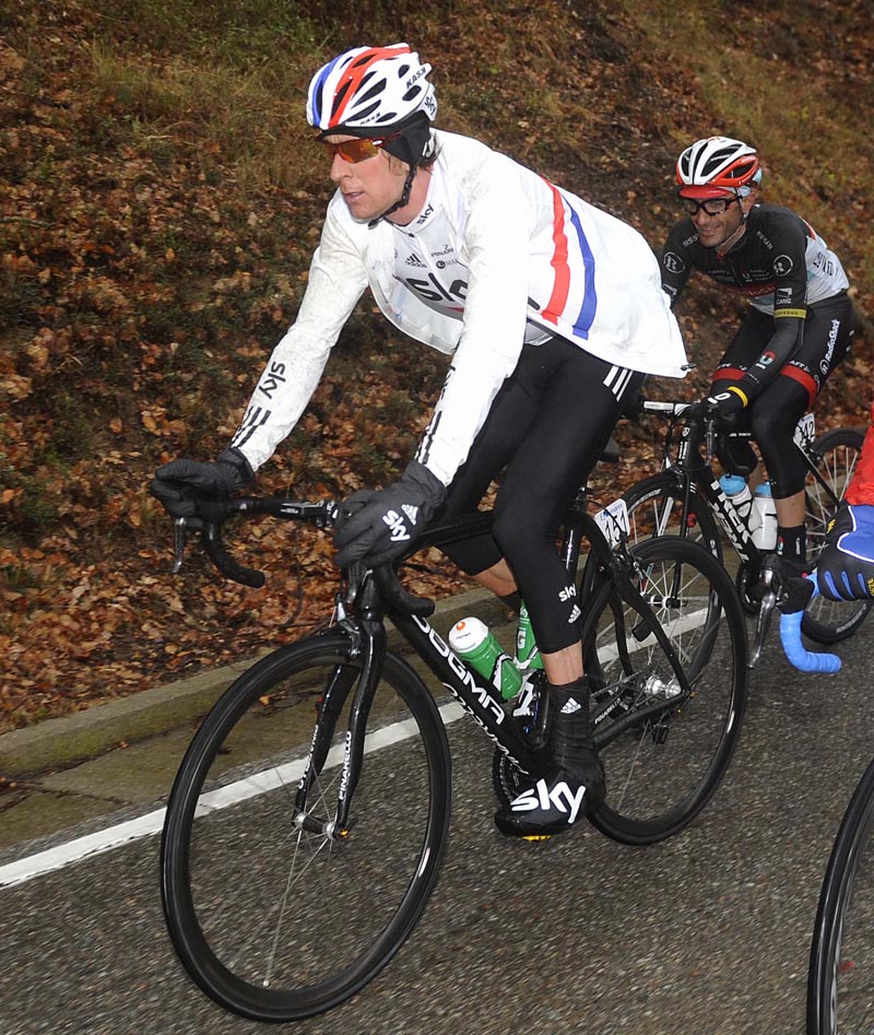 Bradley Wiggins, Tour of Cataonia 2012, stage three