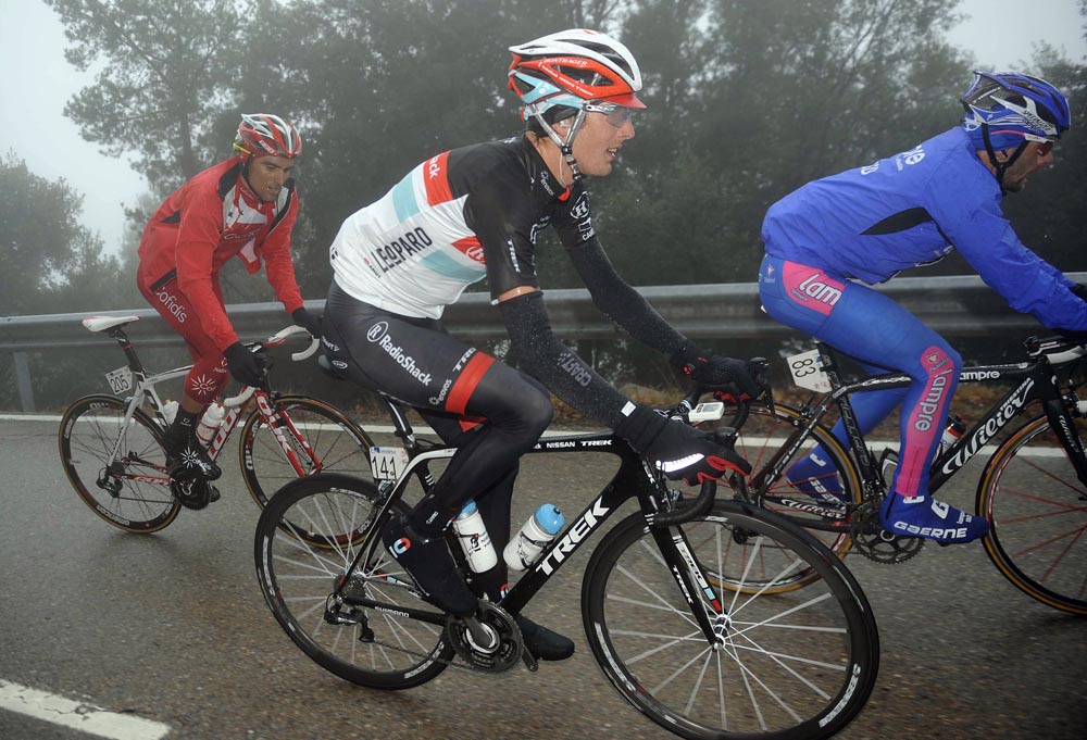 Andy Schleck, stage three, Tour of Catalonia 2012