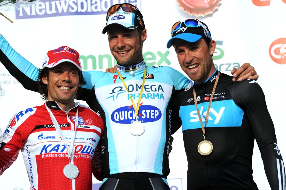 Tom Boonen wins E3 Harelbeke 2012